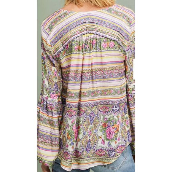 Maeve Ceresco Peasant Top size S - Picture 9 of 10